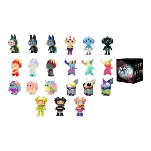 POP MART Коллаборация Монстр Хантер Коллекция 2,5 Слепые Коробки Один Mystery Коробка Целая Коробка 12 шт