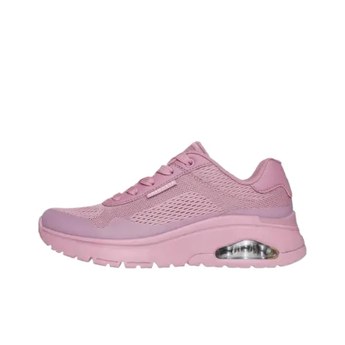 Skechers Uno Flex Spring Air Low Top Повседневная обувь Женская Темно-фиолетовый Красный