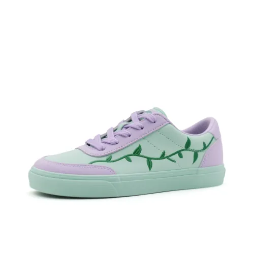 FANTASTIC XBOX Низкие кеды для скейтбординга Женские Синий Фиолетовый