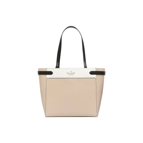 Kate Spade Кожа Одно Плечо Сумка Женская Светлый Бежевый