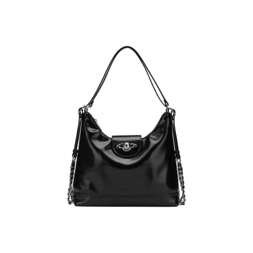 Hotwind ПУ (полиуретан) Сумка через плечо Средняя Женская 01 Черная