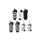 7 шт, Толстые полосы + Корова + Полоска *2 + Корова блок *2 + Черный