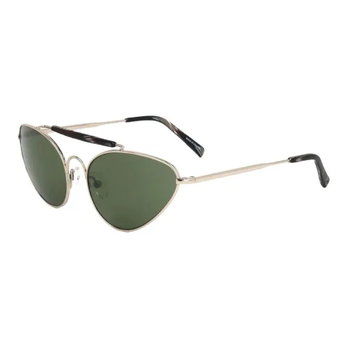 Linda Farrow Металл Aviator Солнцезащитные очки Женские Золото