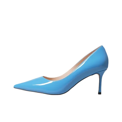 REDSWAN Высокие каблуки Женские Павлин Синий