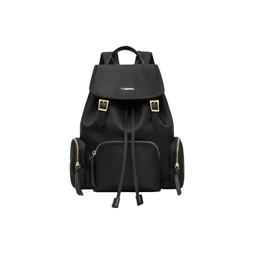 MILLIE'S Ткань Рюкзак Стандартный Женский Ночной Черный