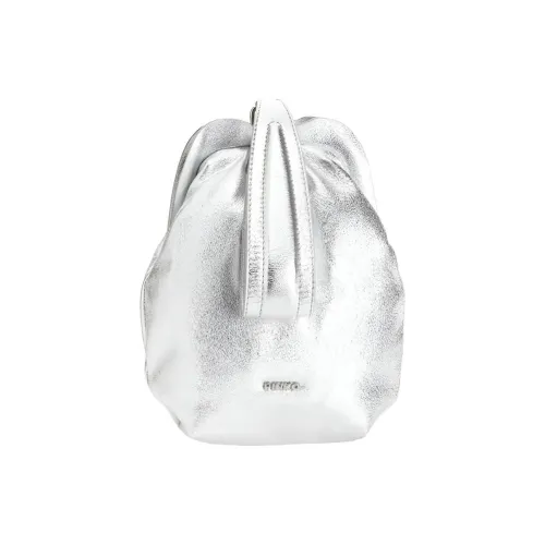 PINKO Овчина Клатч Женское Серебро