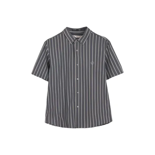 Ancient Shark Серый 02022716 Мужская Рубашка