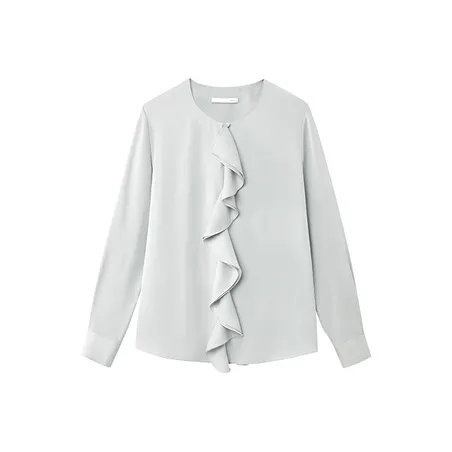 OVV Жемчужно-серые Женские Рубашки