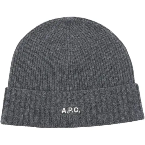 A.P.C Шерстяные Бини Женские Серые