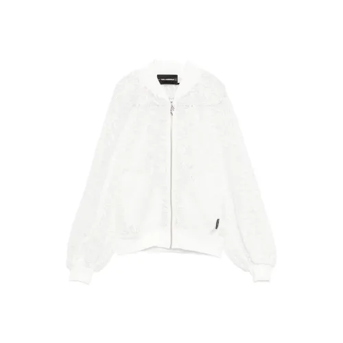 Куртки и пальто женские от KARL LAGERFELD