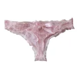 Розовый узор "гусиная лапка"