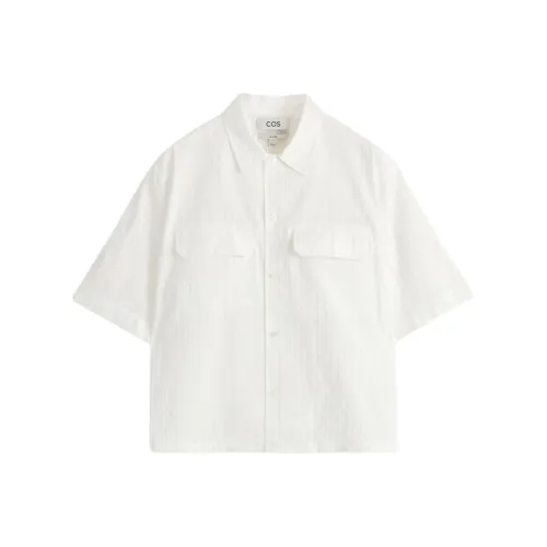 COS Белые Мужские Рубашки