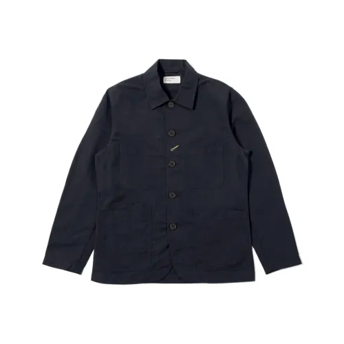 Universal Works Темно-синие унисекс куртки