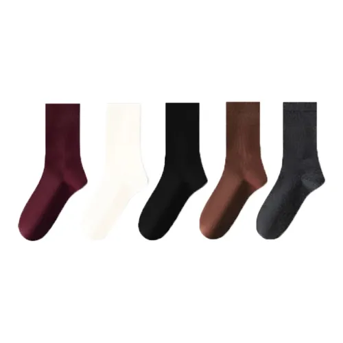 MIANWUQI Носки Crew Женские упаковка из 5 пар