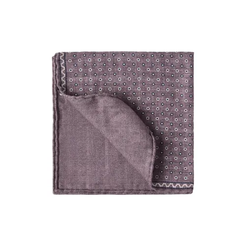 BRUNELLO CUCINELLI Шелк Карманное Полотенце Мужское Светло-фиолетовое
