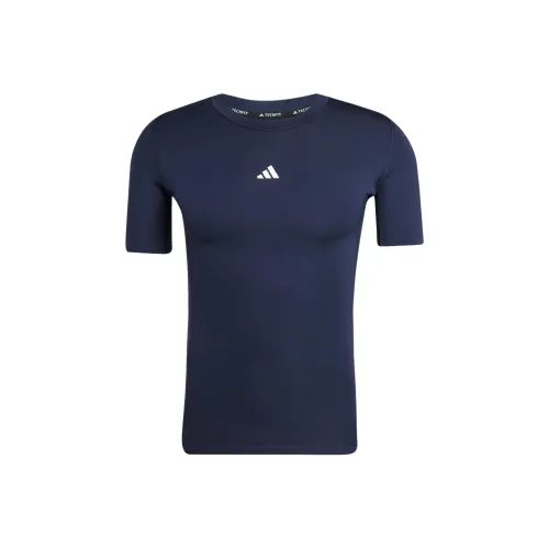 adidas Clothing Ink Синий Мужская T-Рубашка