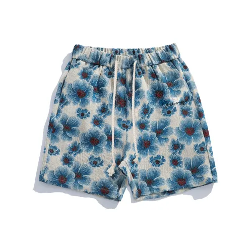 PAKA Bali Синий Унисекс Повседневные шорты