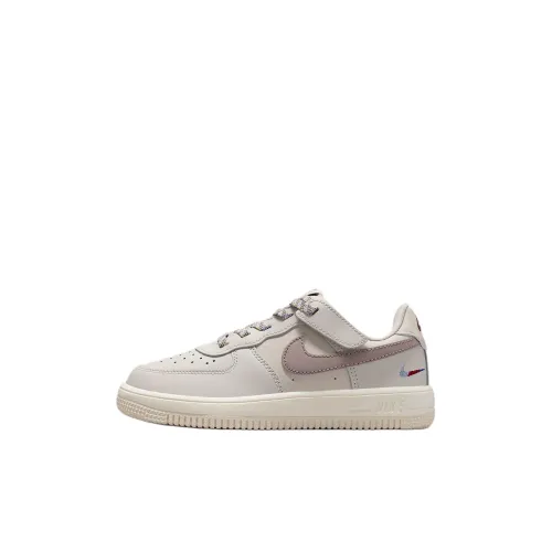 Nike Force 1 Low LV8 EasyOn Детские Скейтбординги Низкий Топ Коричневый Для Детей Дошкольный