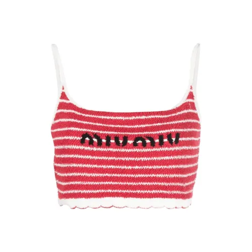 MIU MIU SS23 Майка Женская Красная