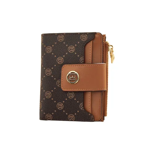 Old Man's Head Синтетическая кожа Кошелек Унисекс Кофе