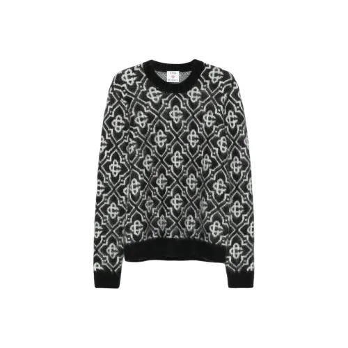 CASABLANCA Черные Мужские Свитера