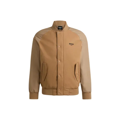 Hugo Boss Бежевый Мужской Пуховик