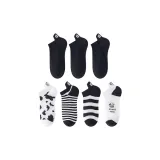 7 шт, Толстые Полосы + Корова + Полоска + Корова Блок + Черный *3