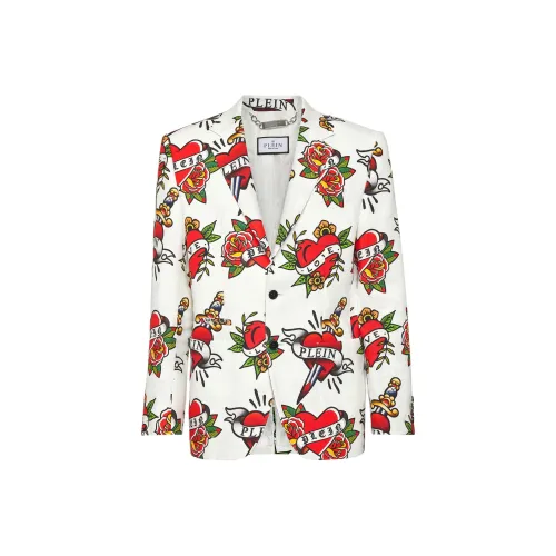 PHILIPP PLEIN Белый Мужской Деловые костюмы