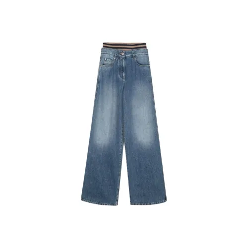 Brunello Cucinelli Джинсовый синий Женские джинсы