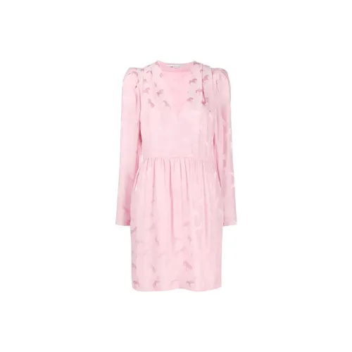STELLA MCCARTNEY Розовый Женские Длинные Платья с Рукавами