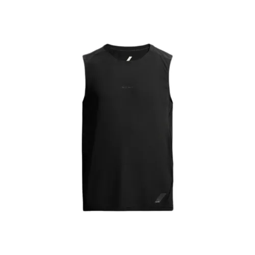 ZARA Мужские майки черного цвета