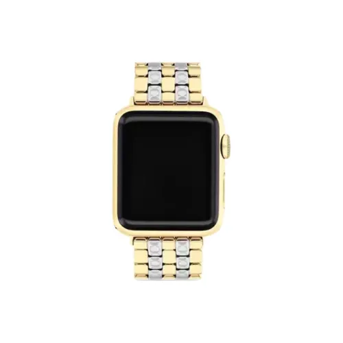COACH Ремешок Apple Совместимость Нержавеющий Стальной Материал 38 мм