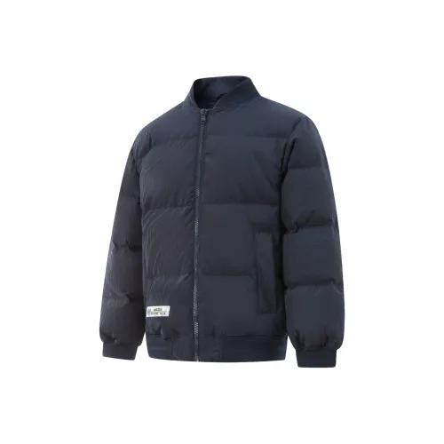 LINING Тёмный Корабельный Синий Мужской Пуховик