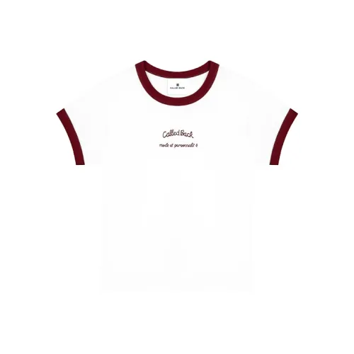CALLED BACK Белая Женская Футболка