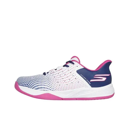 Skechers Viper Court Устойчивая к истиранию Низкая Повседневная Обувь Женская Белая