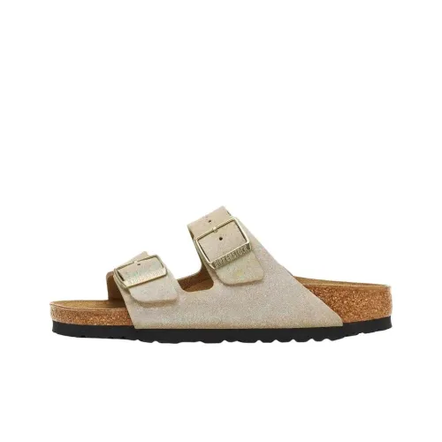 Birkenstock Arizona Устойчивые к истиранию Слипоны Женские Тауповый Обычный Свободный крой