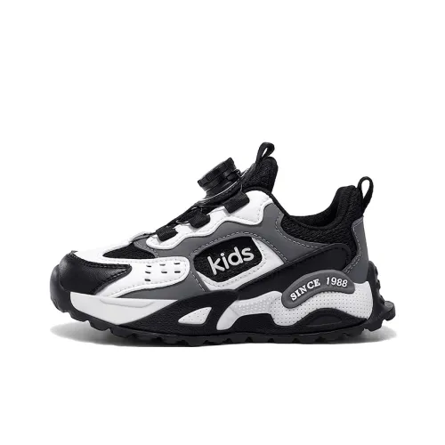 Kung Fu Partners Износостойкий Отскок Дышащий Низкий верх Детские беговые кроссовки Детский