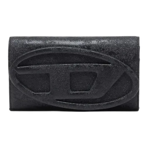 DIESEL Полиэстер Плечо Сумка Женская Черная