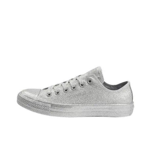 Converse Chuck Taylor All Star Abrasion Resistant Низкие Кроссовки для скейтбординга Мужские Серебряные