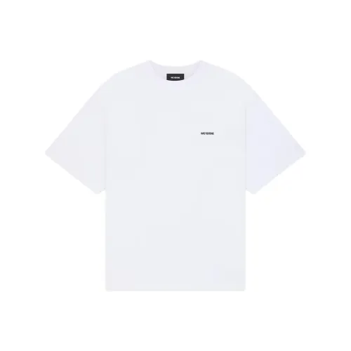 WE11DONE Белая унисекс футболка