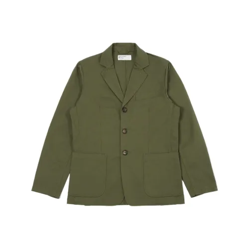 Universal Works Зеленые Мужские Куртки