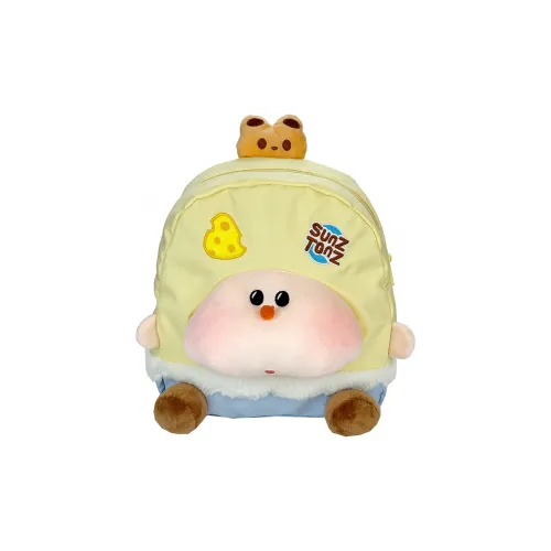 SAPANA STUDIO Холст Ткань Рюкзак Унисекс Желтый