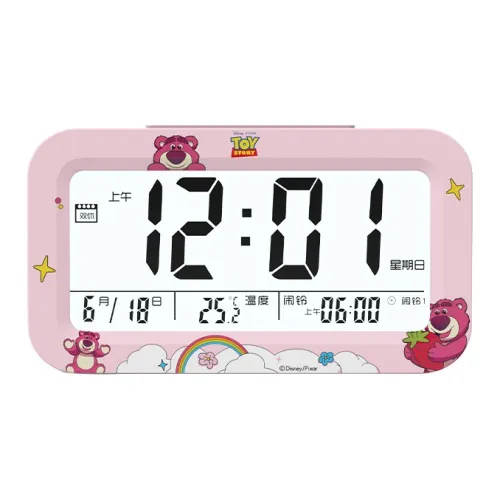 Disney Strawberry Bear Series Электронный механизм ABS Студенческие принадлежности Унисекс Розовый