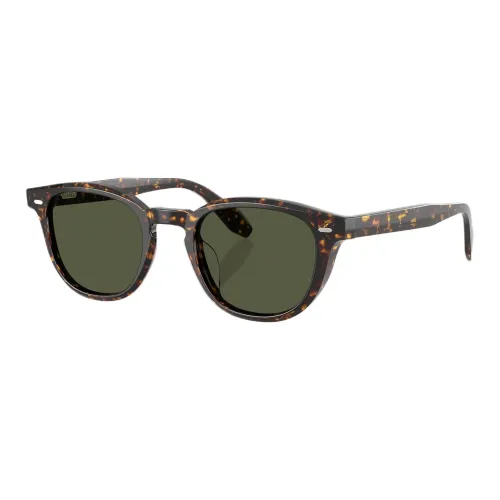 Oliver Peoples Ацетат OVAL SUNGLASSES Мужской Черепаховый