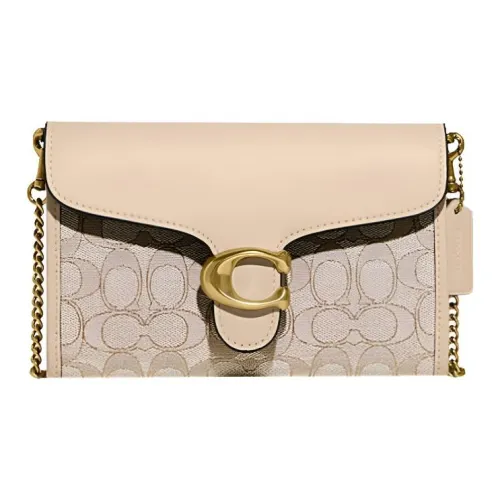 COACH Tabby Текстиль Корова Кожа Ручная Сумка Сумка через плечо Сумка через плечо Средняя Женская Розовая