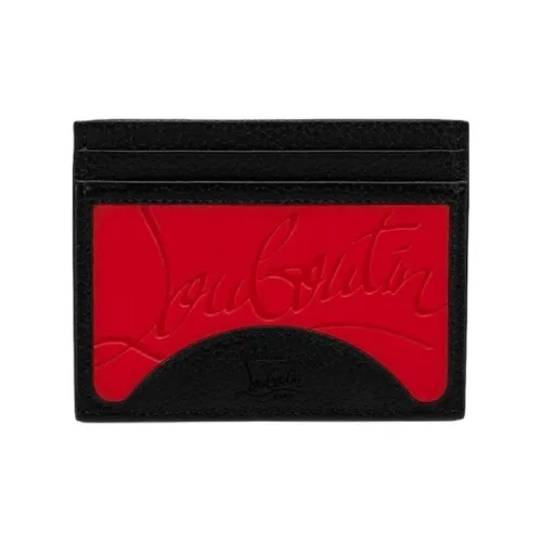 CL Телячья кожа Держатель для карт Мужской Черный