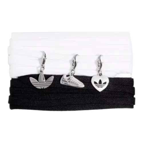 Adidas Полиэстер Шнурки для обуви Унисекс Silver