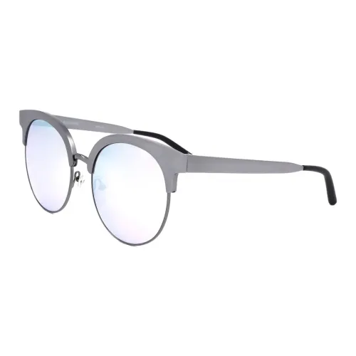 Linda Farrow Алюминий Круглые Солнцезащитные очки Женские Серые