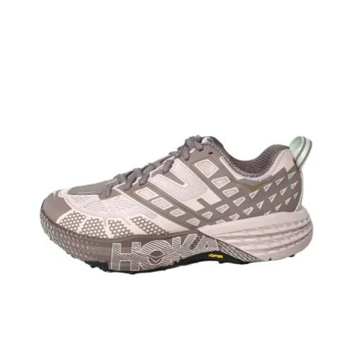 HOKA ONE ONE SPEEDGOAT 2 Устойчивые к истиранию Низкие Кроссовки для бега Унисекс Розовый Фиолетовый