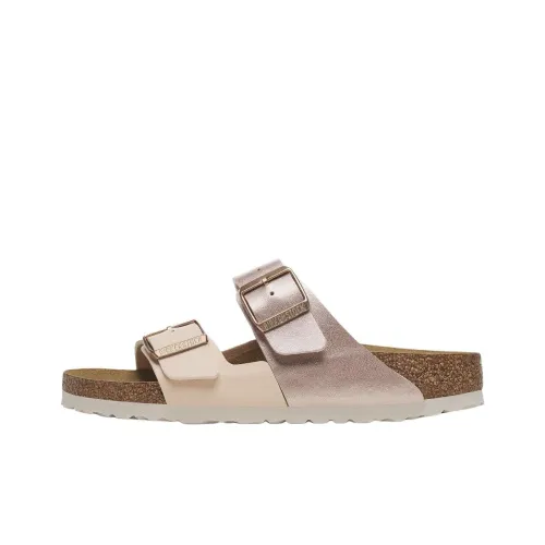 Birkenstock Arizona Split EVA Устойчивые к истиранию Слипоны Женские Бежевый Медный Стандартный Свободный крой